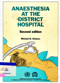 Image of Anaesthesia at the district hospital