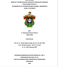 Image of Manfaat oxymetazoline terhadap gangguan penghidu pada pasien covid-19
