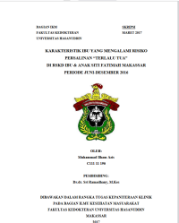 Image of Karakteristik Ibu Yang Mengalami Risijo Persalinan 