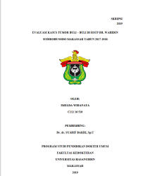 Image of Evaluasi kasus tumor buli-buli di rsup dr.wahidin sudirohusodo makassar tahun 2017-2018