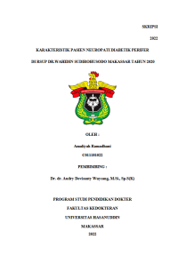 Image of Karakteristik pasien neuropati diabetek perifer di rsup dr.wahidin sudirohusodo makassar tahun 2020