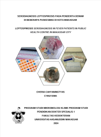 Image of Serodiagnosis leptospirosis pada penderita demam di beberapa puskesmas di kota Makassar