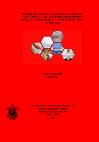 Image of Analisis faktor risiko kejadian gout artritis pada pasien di rsup dr wahdiin sudirohusodo makassar dan rs universitas hasanuddin tahun periode 2023