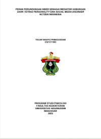 Image of Peran perundungan siber sebagai mediator hubungan dark tetrad personality dan social media disorder NCTZEN Indonesia