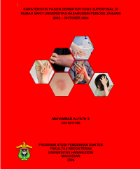 Image of Karakteristik pasien dermatofitosis superfisial di RSU Hasanuddin periode januari 2022- Oktober 2024