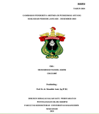 Image of Gambaran penderita aritmia di puskesmas antang Makassar periode Januari-Desember 2023