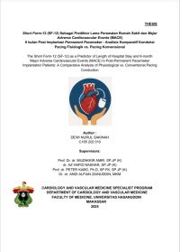 Image of Short from-12 (sf-12) sebagai prediktor lama perawatan rumah sakit dan major adverse cardiovascular events (mace) 6 bulan post implantasi permanent pacemarker : komparatif konduksi pacing fisiologik vs. pancing konvensional