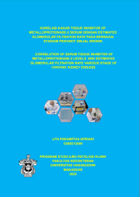 Image of Koelasi kadar tissue inhibitor of metalloproteinase filtration rate pada berbagai stadium penyakit ginjal kronik