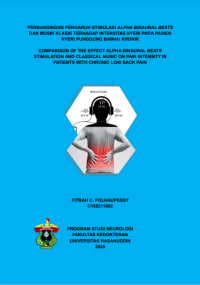 Image of Perbandingan pengaruh stimulasi alpha binaural beats dan musik klasik terhadap intensitas nyeri pada pasien nyeri punggung bawah kronik