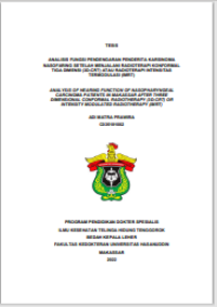 Image of Analisis fungsi pendengaran  penderita karsinoma nasofaring setelah menjalani radioterapi konformal tiga dimendi (3d-crt) atau radioterapi intensitas termodulasi (imrt)