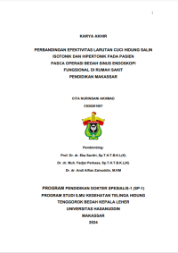 Image of Departemen ilmu kesehatan t.h.t.b.k.l fakultas kedokteran universitas hasanuddin