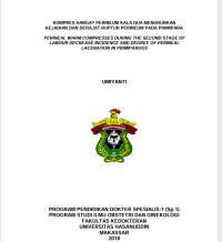 Image of Kompres hangat perineum kala dua menurunkan kejadian dan derajat ruptur perineum pada primipara