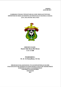 Image of Gambaran Tingkat Pengetahuan Guru Sekolah Tentang Hipertensi Di Sekolah Menengah Kebangsaan Seafield, Subang Jaya, Selangor, Malaysia