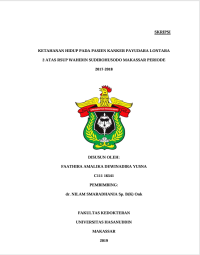 Image of Ketahanan Hidup Pada Pasien Kanker Payudara Lontara 2 Atas RSUP Wahidin Sudirohusodo Makassar Periode 2017-2018