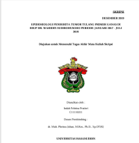 Image of Epidemiologi Penderita Tumor Tulang Primer Ganas Di RSUP DR. Wahidin Sudirohusodo Periode Januari 2017 - Juli 2019