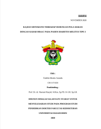 Image of Kajian sistematis terhadap hubungan pola makan dengan kadar hba1c pada pasien diabetes melitus tipe 2