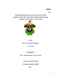 Image of Distribusi Diabetes Melitus Tipe 2 Pada Pasien Tuberkulosis Paru Di RSUP DR Wahidin Sudirohusodo Periode Agustus 2018 - Agustus 2019