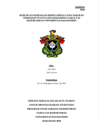Image of Hubungan kebiasaan berolahraga dan sarapan terhadap status gizi mahasiswa fakultas kedokteran universitas hasanuddin