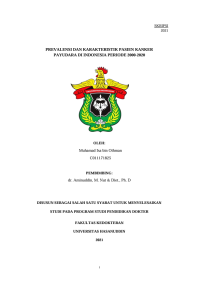 Image of Prevalensi dan karakteristik pasien kanker payudara di indonesia periode 2000-2020