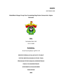 Image of ehabilitasi sebagai terapi non-farmakologi bagi pasien osteoartritis: kajian sistematis