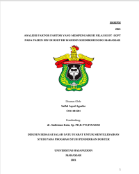 Image of Analisis Faktor-Faktor Yang Mempengaruhi Nilai SGOT-SGPT Pada Pasien HIV Di RSUP DR Wahidin Sudirohusodo Makassar