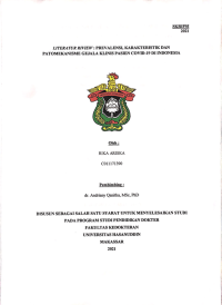 Image of Literatur review::prevalensi, karakteristik dan patomekanisme