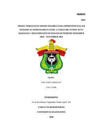 Image of Profil persalinan seksio sesarea pada hipertensi dalam kehamilan berdasarkan hasil luaran ibu di rsia sitti khadijah 1 muhammadiyah makassar periode desember 2018 – november 2019