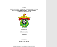 Image of Profil Gangguan Ginjal Pada Anakk Rawat Inap Dengan Sindrom Nefrotik Di RSUP DR Wahidin Sudirohusodo Makassar