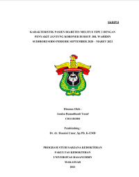 Image of Karakteristik Pasien Diabetes Melitus Tipe 2 Dengan Penyakit Jantung Koroner Di RSUP. DR. Wahidin Sudirohusodo Periode September 2020-Maret 2021