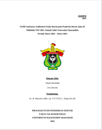 Image of Profil Gambaran Audiometri Nada Murni Pada Penderita Rawat Jalan Di Poloklinik THT-BKL Rumah Sakit Universitas Hasanuddin Periode Maret 2022-Maret 2023