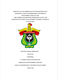 Image of Hubungan Status Hidrasi Dan Fungsi Kognitifpada Mahasiswa Fakultas Kedokteran  Universitas Hasanuddin Angkatan 2021