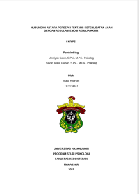 Image of Hubungan Antara Persepsi Tentang Keterlibatan Ayah Dengan Regulasi Emosi Remaja Akhir