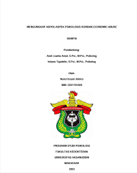 Image of Mengungkap aspek-aspek psikologis korban economic abuse