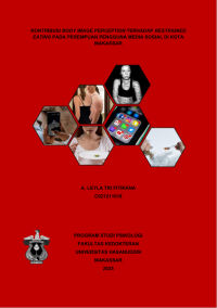 Image of Kontribusi body image perception terhadap restrained eating pada perempuan pengguna media sosial di kota makassar