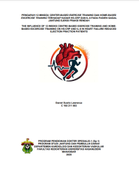 Image of Pengaruh 12 minggu center-bassed exercise training dan home-based excercise training terhadap kadar hs-crp dan il-6 pada pasien gagal jantung ejeksi fraksi rendah