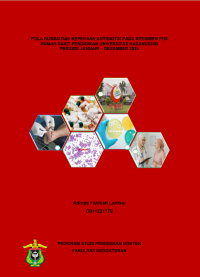 Image of Pola kuman dan kepekaan antibiotik pada spesimen pus rumah sakit pendidikan universitas  hasanuddin periode januari - desember 2024