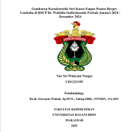 Image of Gambaran karakteristik seri kasus empat pasien herpes genitalia di RSUP Dr. Wahidin Sudirohusodo periode januari 2024-desember 2024