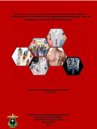 Image of Profil status gizi dan komposisi tubuh berdasarkan pengukuran antropometri pada mahasiswa pendidikan dokter universityas Hasanuddin angkatan 2022