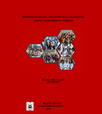 Image of Nutrition knowledge and its influence on lifestyle choices among medica; students