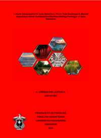Image of Leisure consumption & love dynamics: peran role exchange experience dalam collaborative decision making pasangan di kota Makassar