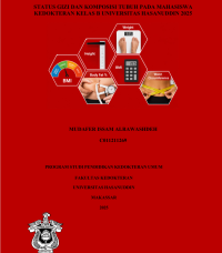 Image of Status gizi dan komposisi tubuh pada mahasiswa kedokteran kelas B universitas Hasanuddin 2025