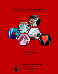 Image of Karakteristik pasien apendisitis perforasi di RSPTN Universitas Hasanuddin Makassar periode tahun 2023-2025