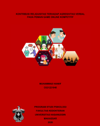 Image of Kontribusi religiusitas terhadap agresivitas verbal pada pemain game online kompetitif