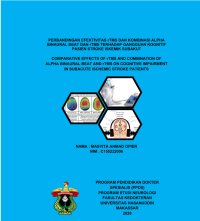 Image of Perbandingan efektivitas rTMS dan kombinasi alpha binaural beat dan rTMS terhadap gangguan kognitif pada pasien stroke iskemik subakut