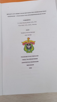 Image of Mengapa saya memutuskan bertahan pada pernikahan penuh kekerasan? : studi kasus pada istri berpenghasilan tetap