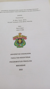 Image of Kontribusi organizational based self esteem terhadap employee engagement pada karyawan PT pelindo regional 4