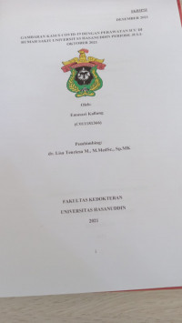 Image of Gambaran kasus covid -19 dengan perawatan ICU di RS Unhas periode Juli-Oktober 2021