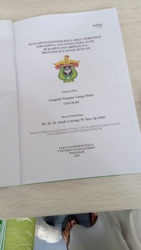 Image of Pengaruh ekonomi keluarga terhadap terjadinya stunting pada anak di kabupaten Donggala Propinsi Sulteng