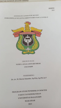 Image of Systematic Literature review Perbandingan kualitas hidup pasien pasca covid-19