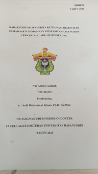 Image of Karakteristik penderita retinopati diabetik di rumah sakit pendidikan Universitas Hasanuddin periode Januari-desember 2022
